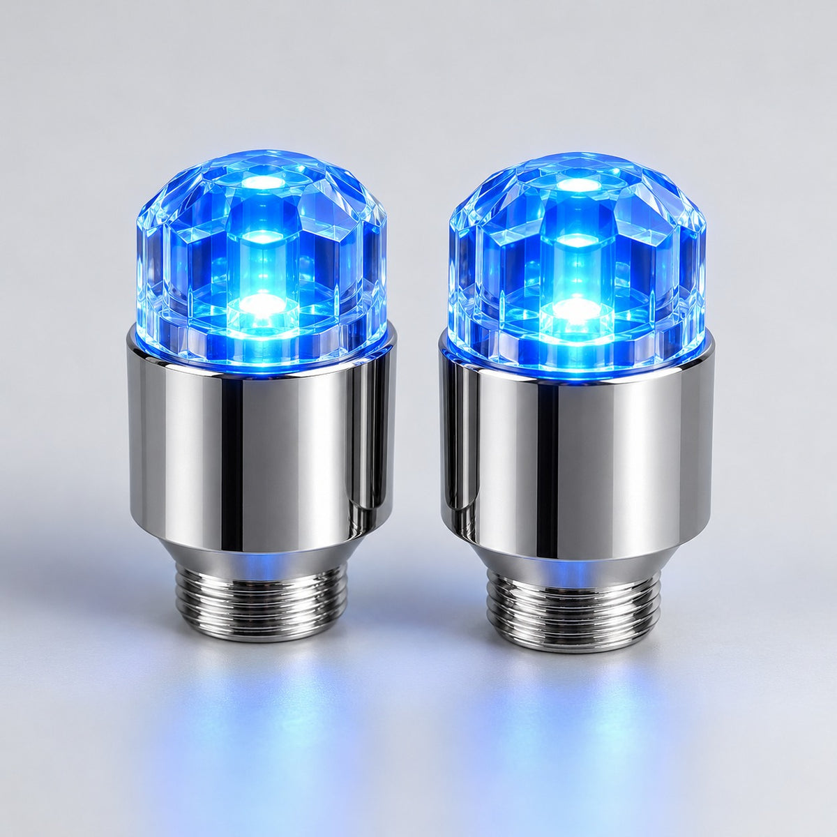 LED-Ventilkappen Blau – 2 Stück